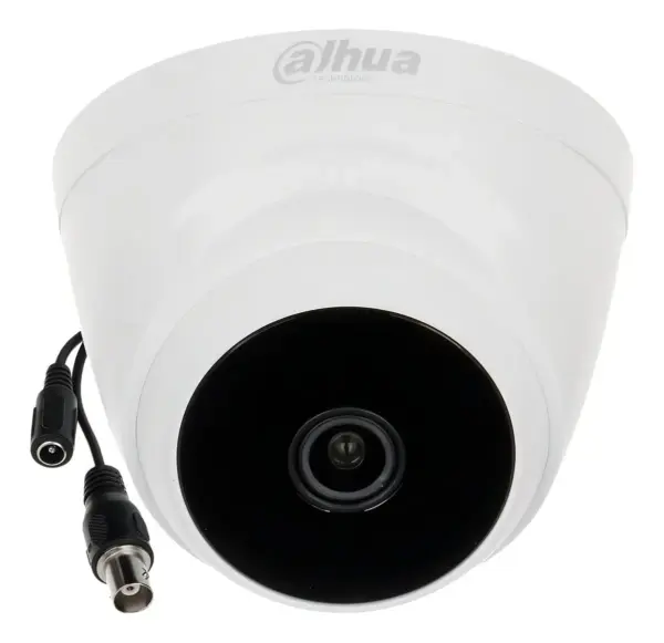 Cámara Seguridad Dahua Tipo Domo 2mp DH-HAC-T1A21N-0280B Con Accesorios