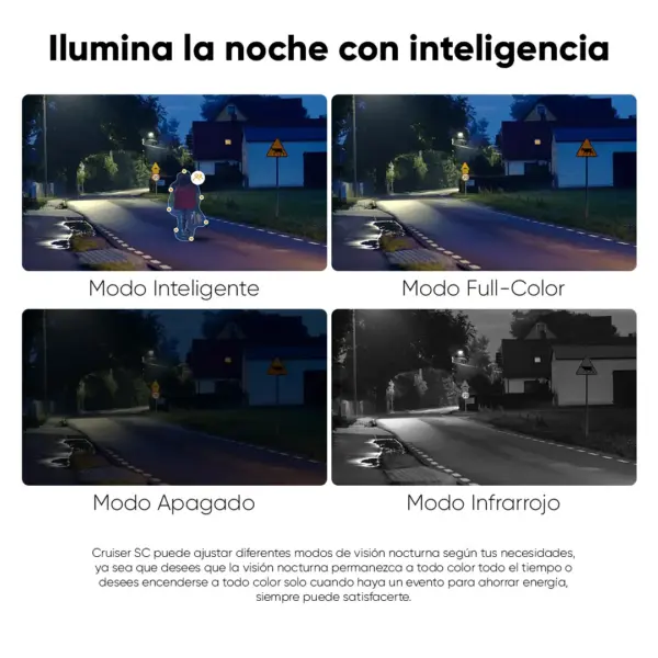Cámara Wifi Inalambrica Exterior Imou Cruiser Sc 8mp Wifi Blanco