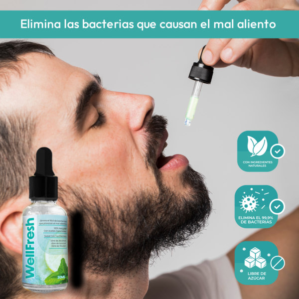 WellFresh Spray bucal para aliento fresco