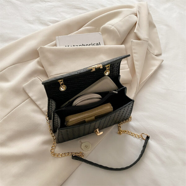 Bolso Cuadrado Pequeño de Paja Clásico para Mujer: Elegancia y Estilo en Cada Detalle
