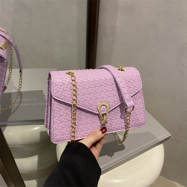 Bolso Cuadrado Pequeño de Paja Clásico para Mujer: Elegancia y Estilo en Cada Detalle