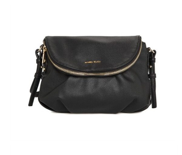 Bolso de Hombro Asimétrico con Cierre - Bandolera Moderna para Mujer