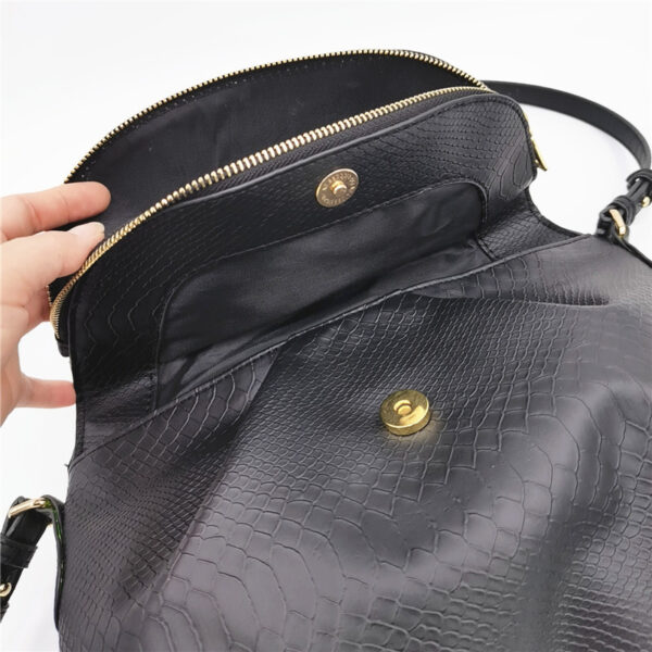 Bolso de Hombro Asimétrico con Cierre - Bandolera Moderna para Mujer