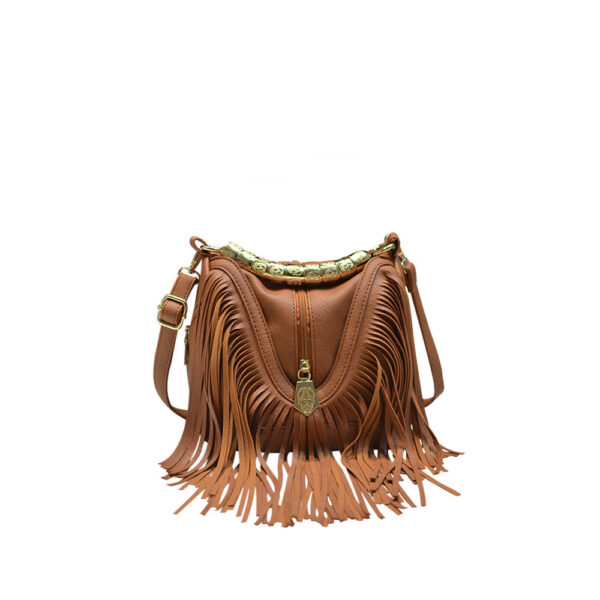 Bolso de Hombro con Borlas para Mujer - ¡Estilo y Elegancia en Cada Detalle!