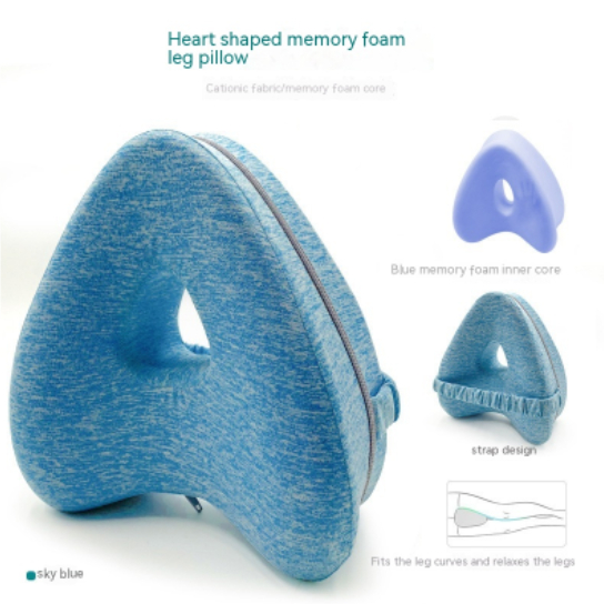 ¡Descubre la Almohada Contour Legacy en Forma de Corazón de Espuma Viscoelástica!