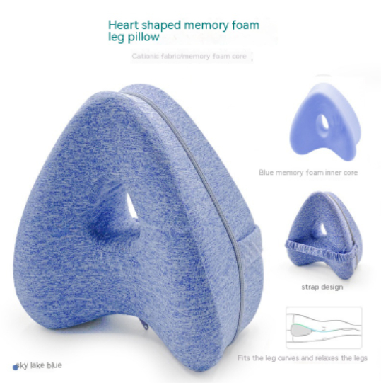 ¡Descubre la Almohada Contour Legacy en Forma de Corazón de Espuma Viscoelástica!
