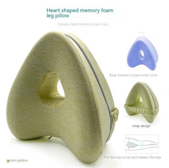 ¡Descubre la Almohada Contour Legacy en Forma de Corazón de Espuma Viscoelástica!