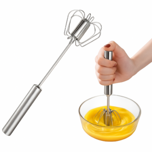 Batidor manual de acero inoxidable semiautomático