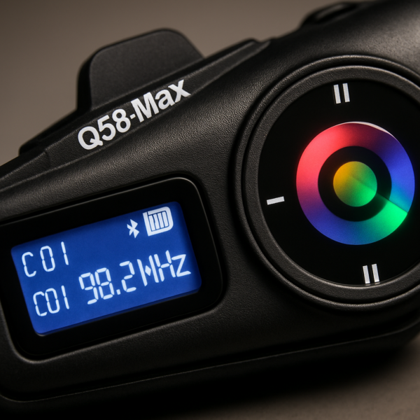 Intercomunicador Bluetooth Q58-Max para Casco