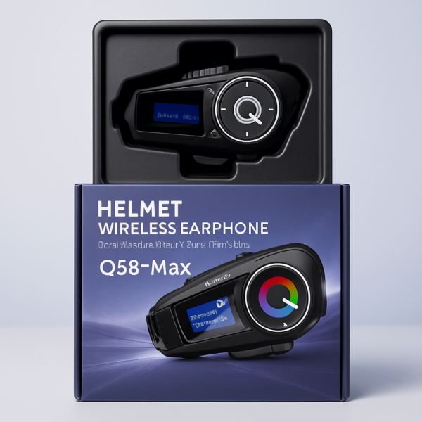 Intercomunicador Bluetooth Q58-Max para Casco