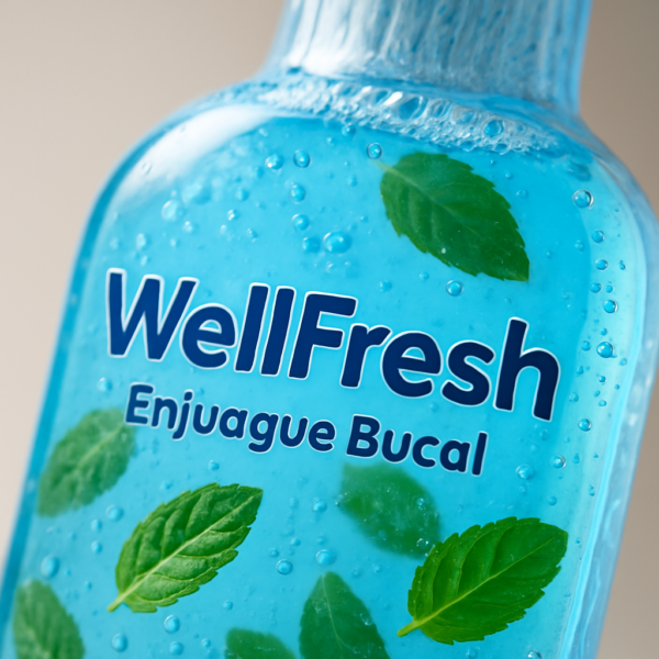 Enjuague Bucal WellFresh 250mL - Frescura Duradera