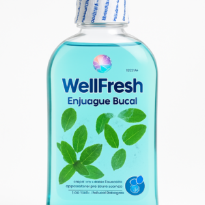 Enjuague Bucal WellFresh 250mL – Frescura Duradera