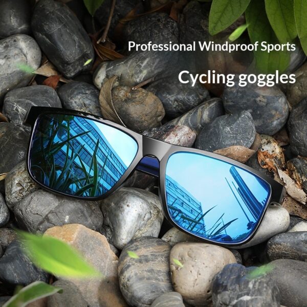 Gafas de Ciclismo a Prueba de Viento, Unisex, Lentes Polarizadas con Estilo
