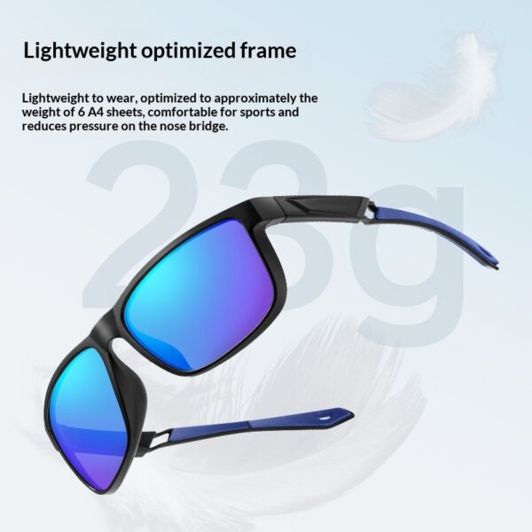Gafas de Ciclismo a Prueba de Viento, Unisex, Lentes Polarizadas con Estilo
