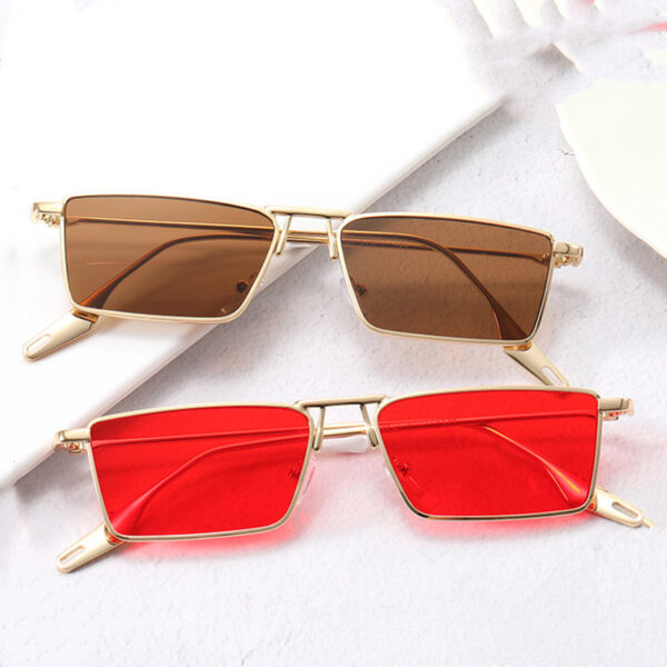 Gafas de Sol Cuadradas de Marco Completo: Estilo Único para Hombres y Mujeres