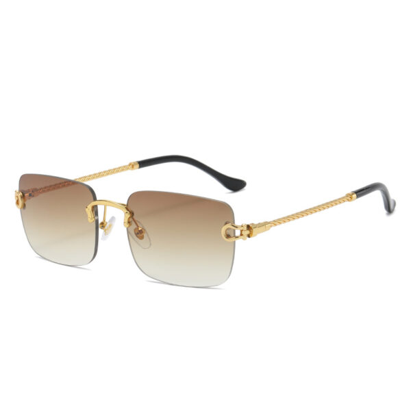 Gafas de Sol Cuadradas Sin Montura: Estilo y Frescura para Tu Mirada