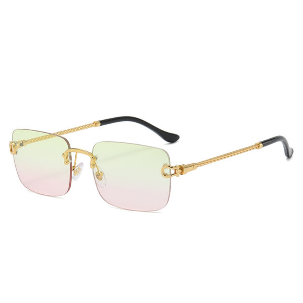 Gafas de Sol Cuadradas Sin Montura: Estilo y Frescura para Tu Mirada