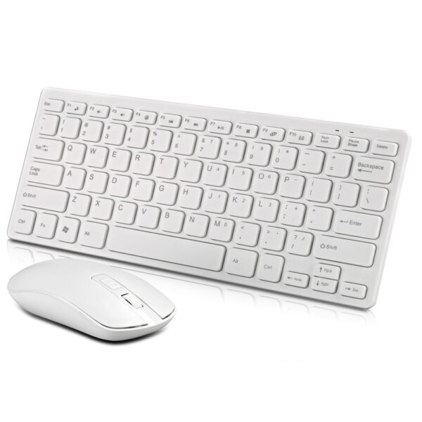 Set de Teclado y Ratón Inalámbricos Chocolate: Comodidad y Estilo en Cada Pulsación