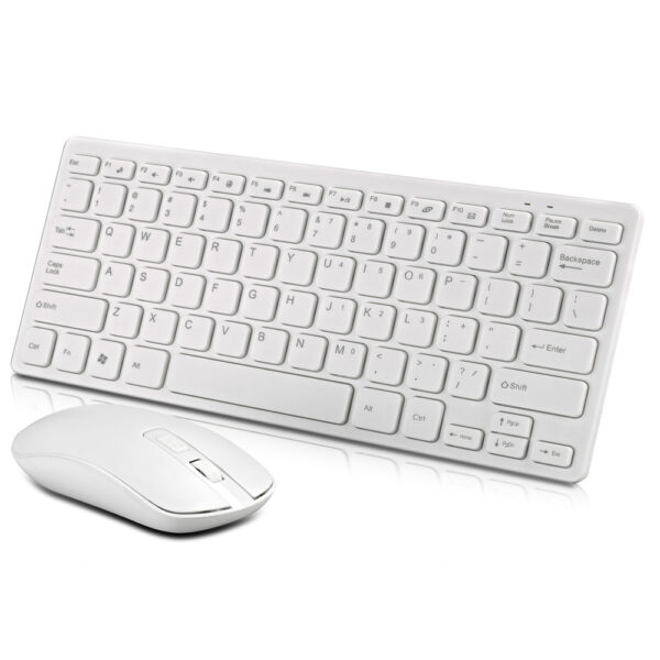 Set de Teclado y Ratón Inalámbricos Chocolate: Comodidad y Estilo en Cada Pulsación