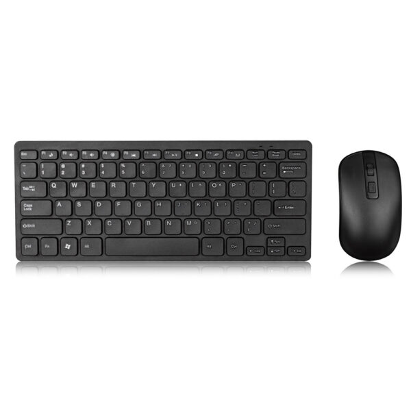 Set de Teclado y Ratón Inalámbricos Chocolate: Comodidad y Estilo en Cada Pulsación