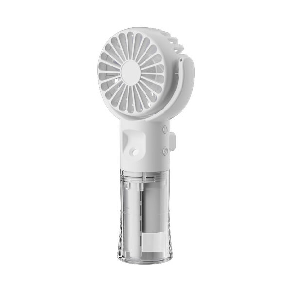 Ventilador Mini Portátil con Spray de Agua - 4 Velocidades, Carga USB, Tu Compañero Ideal para el Verano al Aire Libre ¡Refresca tus Días!