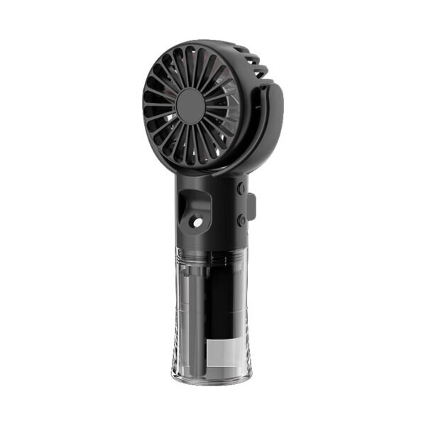 Ventilador Mini Portátil con Spray de Agua - 4 Velocidades, Carga USB, Tu Compañero Ideal para el Verano al Aire Libre ¡Refresca tus Días!