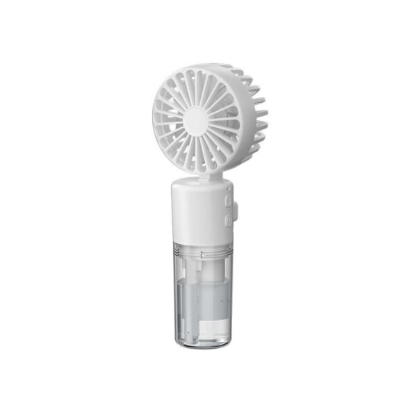 Ventilador Mini Portátil con Spray de Agua - 4 Velocidades, Carga USB, Tu Compañero Ideal para el Verano al Aire Libre ¡Refresca tus Días!