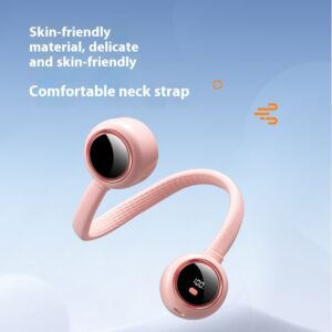 Ventilador sin aspas portátil con carga USB y pantalla digital: ¡Refresca tu verano con estilo!