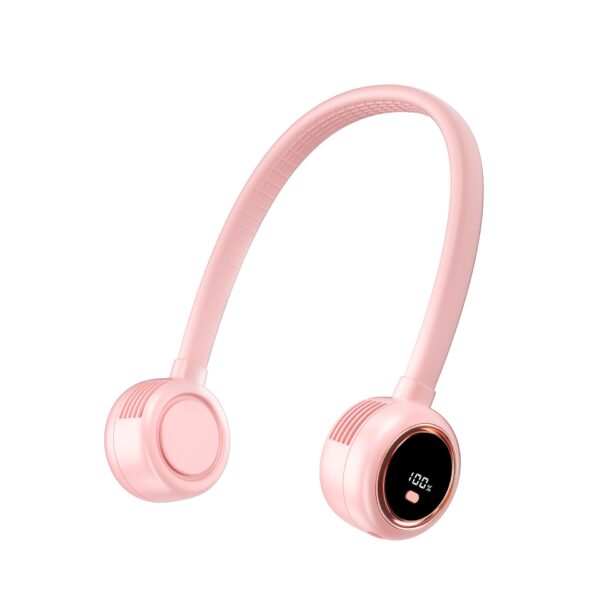 Ventilador sin aspas portátil con carga USB y pantalla digital: ¡Refresca tu verano con estilo!