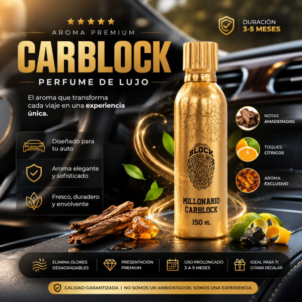 Carblock Perfume de Lujo para Carros
