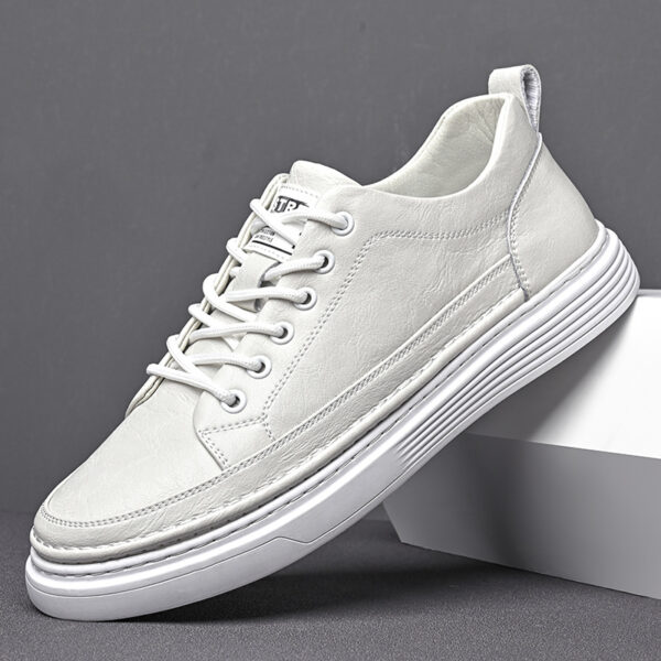Zapatos de Otoño para Hombre – Elegancia Británica en Cuero Casual