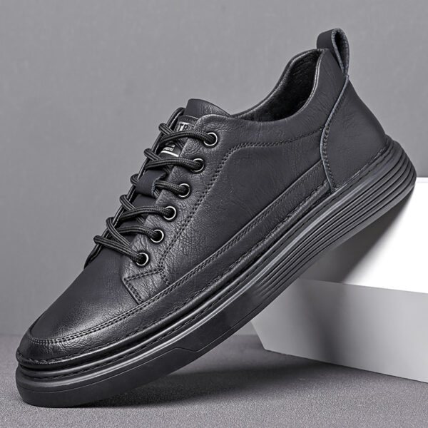Zapatos de Otoño para Hombre – Elegancia Británica en Cuero Casual