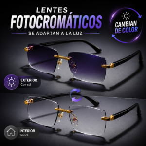 Gafas fotocromaticas filtro luz azul