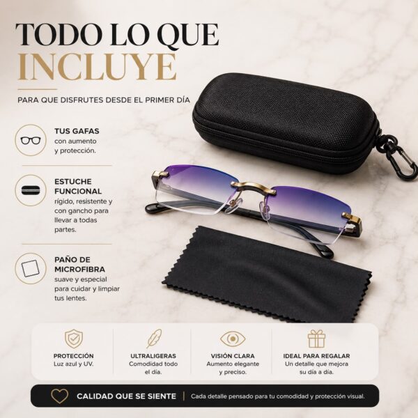 Gafas fotocromaticas filtro luz azul
