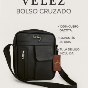Bolso Cruzado Premium de Marroquinería Vélez