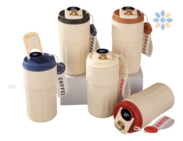 Termo Vaso Térmico con Pantalla Digital de Temperatura