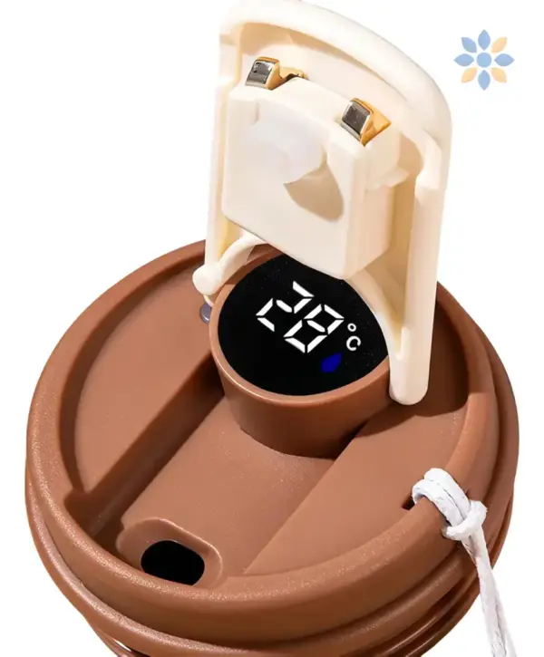 Termo Vaso Térmico con Pantalla Digital de Temperatura