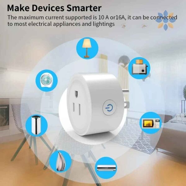 Tomacorriente Inteligente Wifi Compatible Alexa Google Home