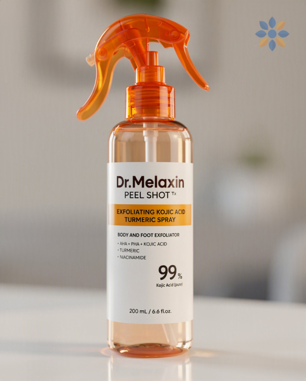 Dr. Melaxin Spray Exfoliante con Ácido Kójico y Cúrcuma