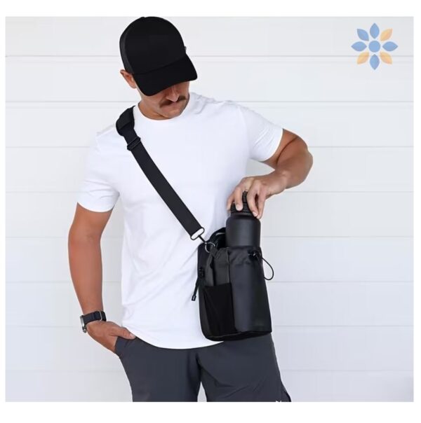 Bolso Magnético para Termo Gimnasio Negro