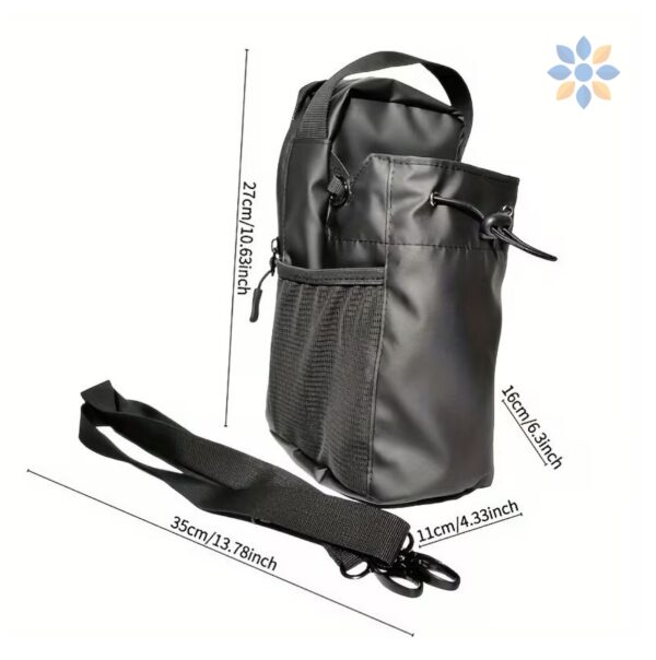 Bolso Magnético para Termo Gimnasio Negro