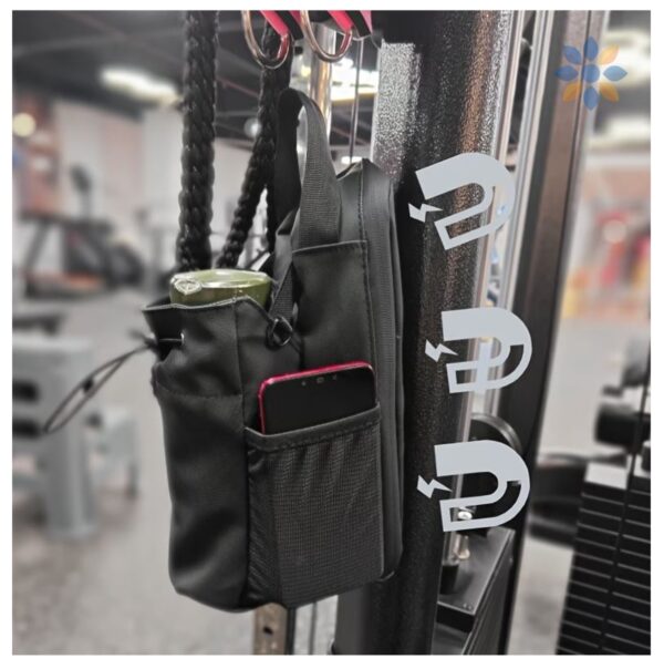 Bolso Magnético para Termo Gimnasio Negro