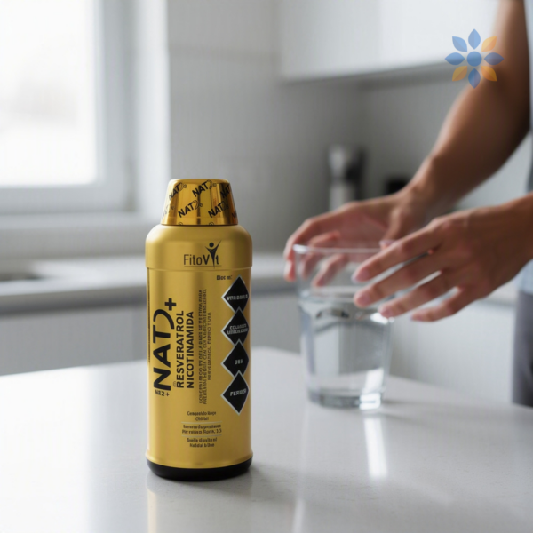 NAD X1.000ML Fitovit: Suplemento Líquido Premium Antiedad