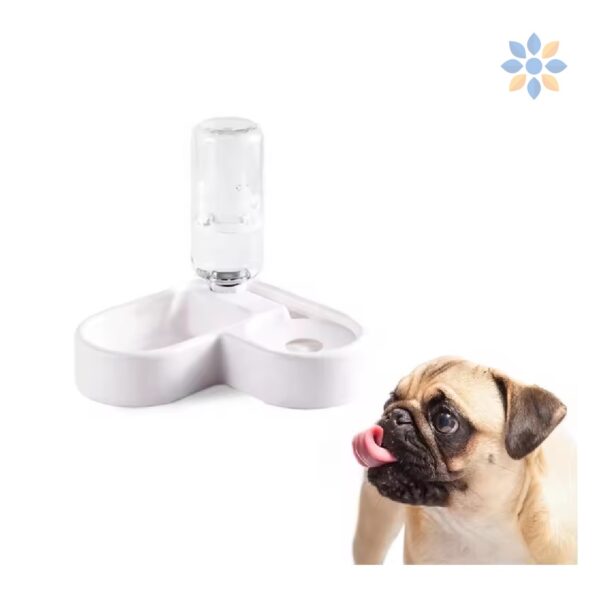 Bebedero Dispensador Automático para Mascotas Compacto