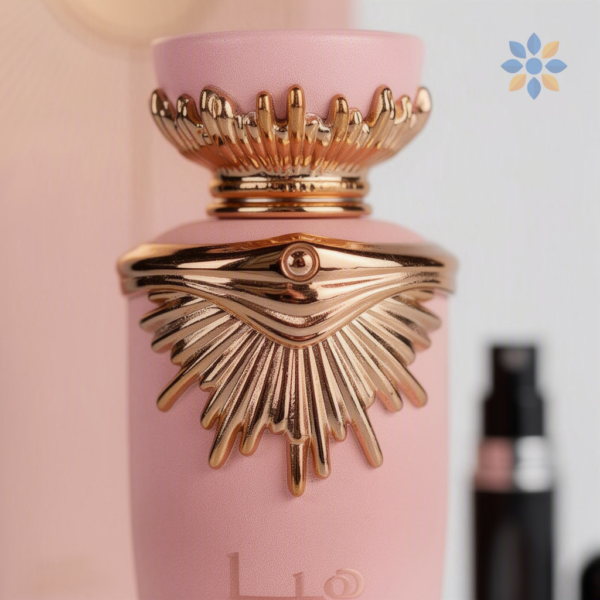 Perfume Haya Lattafa con perfumero elegante y duradero