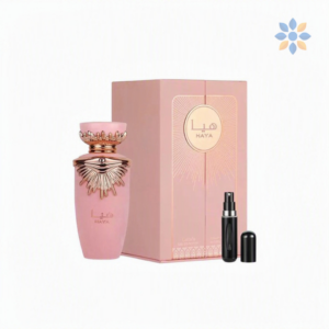 Perfume Haya Lattafa con perfumero elegante y duradero