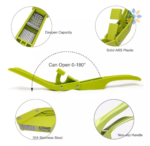 Picador Triturador de Ajo ergonómico y resistente
