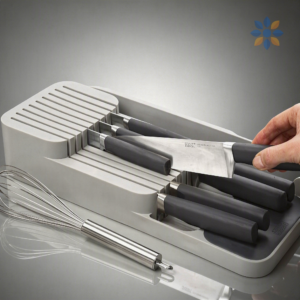Organizador de Cuchillos y Utensilios X9 Práctico y Seguro