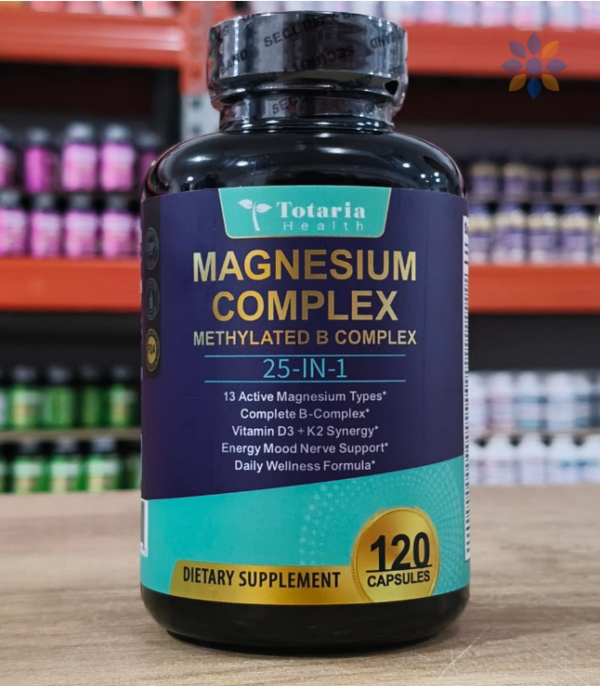 Magnesium 25 in 1: Suplemento Premium de Magnesio y Vitaminas