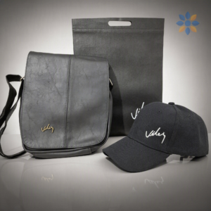 Duo Vélez Bolso Carriel 27 cm + Gorra + Bolsa Estilo